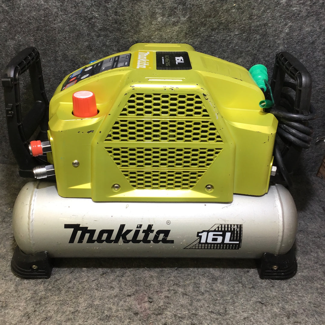 【中古】 マキタ 16Lタンク エアコンプレッサ AC462XGSY シャイニング・イエロー 【桶川店】