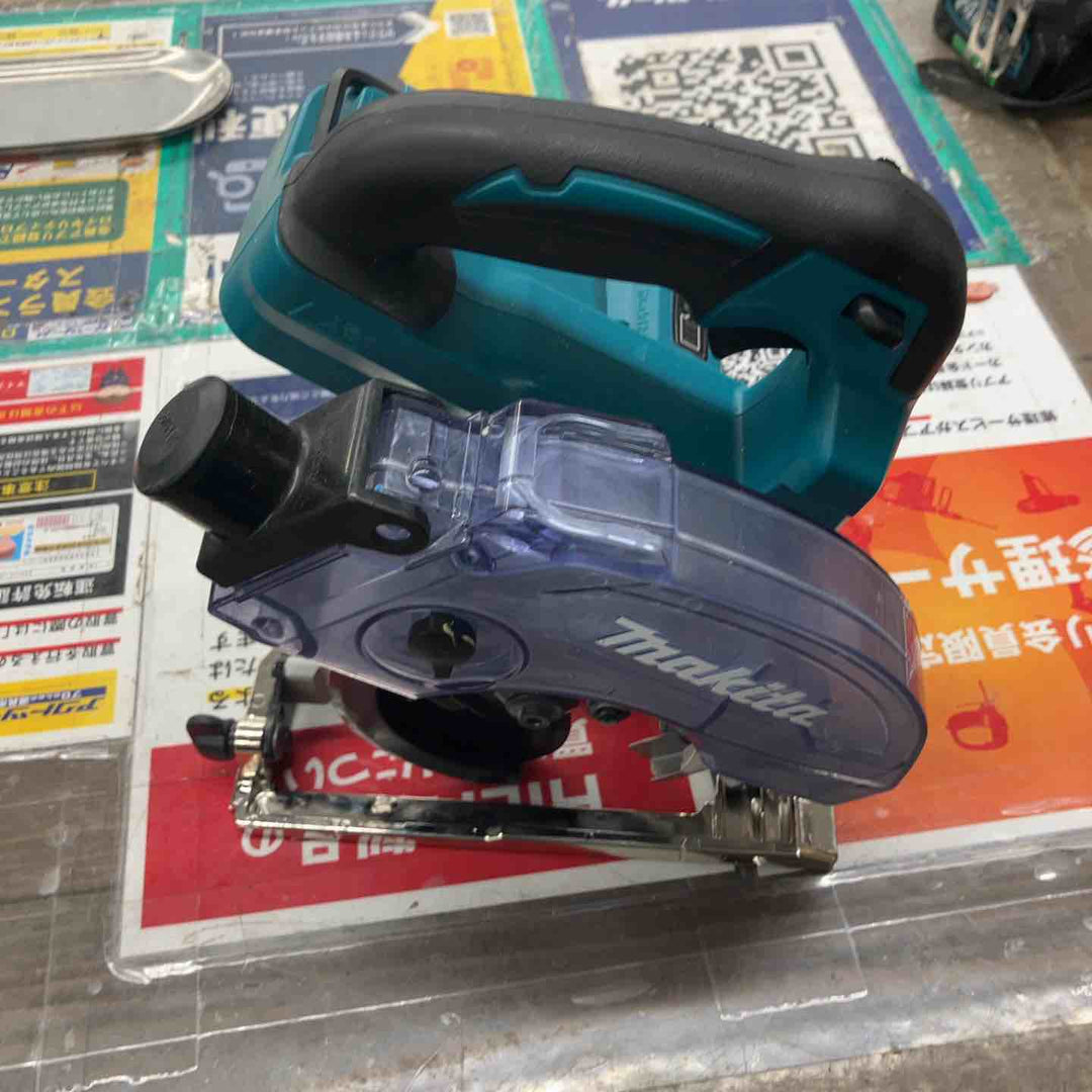 ★マキタ(makita) コードレス防じん丸のこ KS513DZ　本体のみ、119～125㎜使用、ベース交換済み【戸田店】