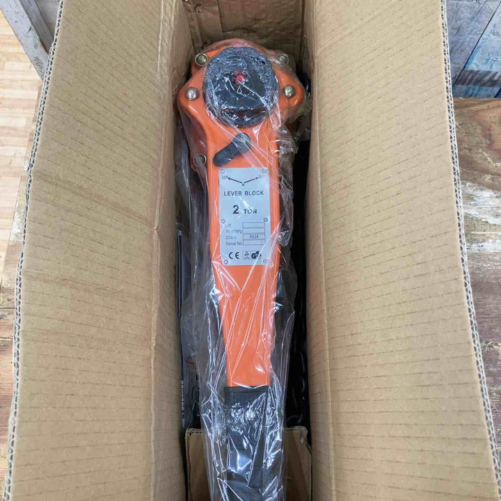 【未使用品】▼レバーブロック・荷締め メーカー不明 2ton【柏店】