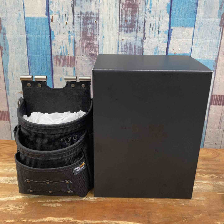 ▲ニックス(KNICKS) コーデュラバリスティック生地チェーン対応3段腰袋 BAT-301DDX【柏店】