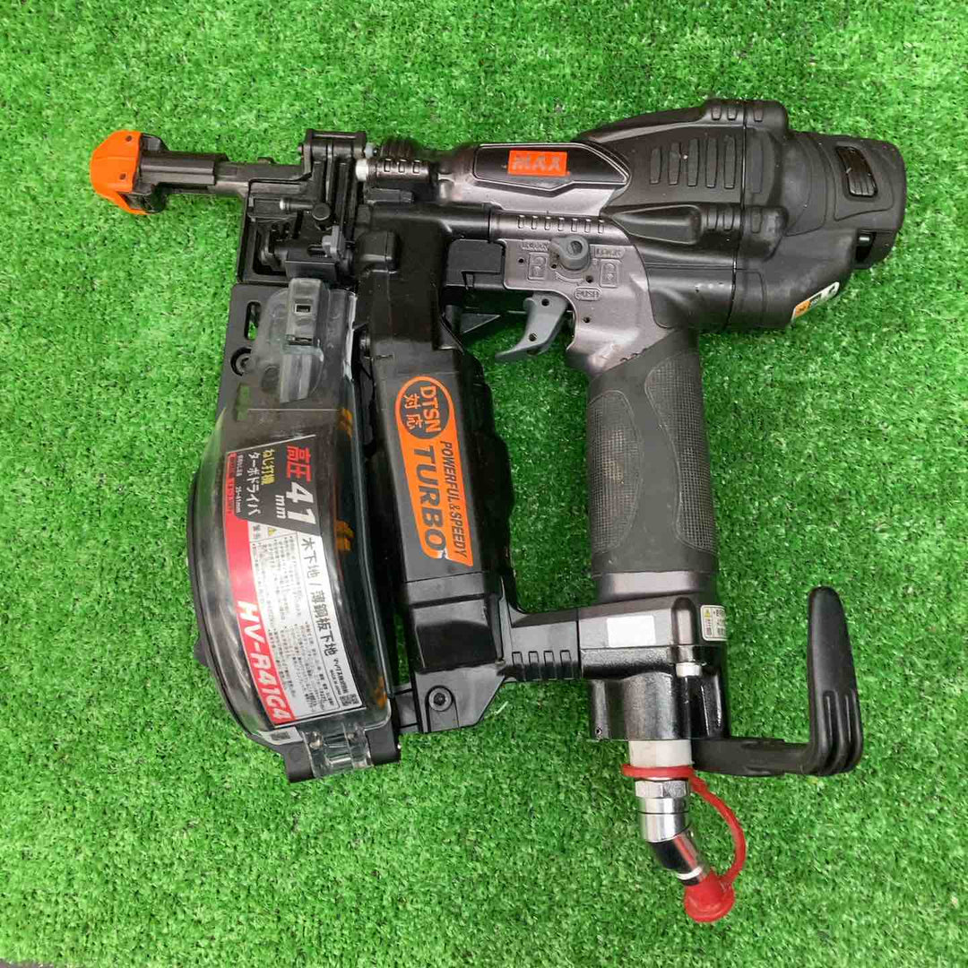 マックス(MAX) 高圧エアネジ打ち機 HV-R41G4 限定色ブラック【川越店】