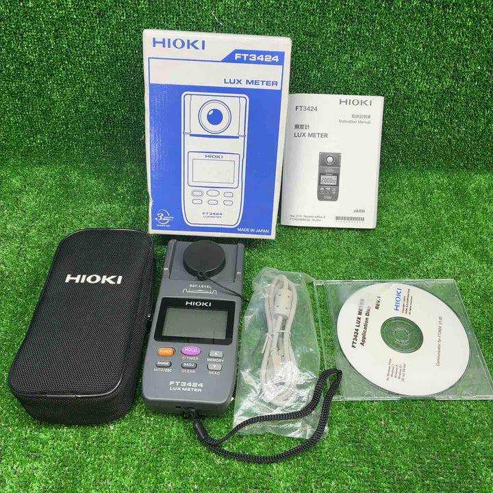 【現状品】日置電機(HIOKI) 照度計 LUX METER FT3424【藤沢店】