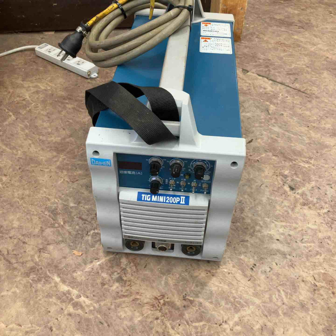 【中古品】ダイヘン(DAIHEN) 直流TIG溶接機 INVERTER TIG MINI 200PⅡ(インバータティグミニ 200P2) VRTPM-202(S-2)【所沢店】