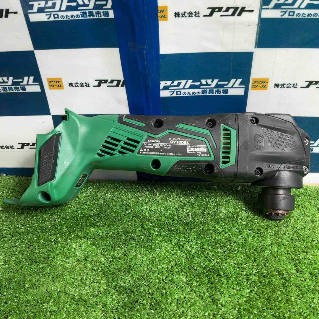 ★ハイコーキ(HIKOKI ※旧:日立工機) コードレスマルチツール CV18DBL(NN)【草加店】