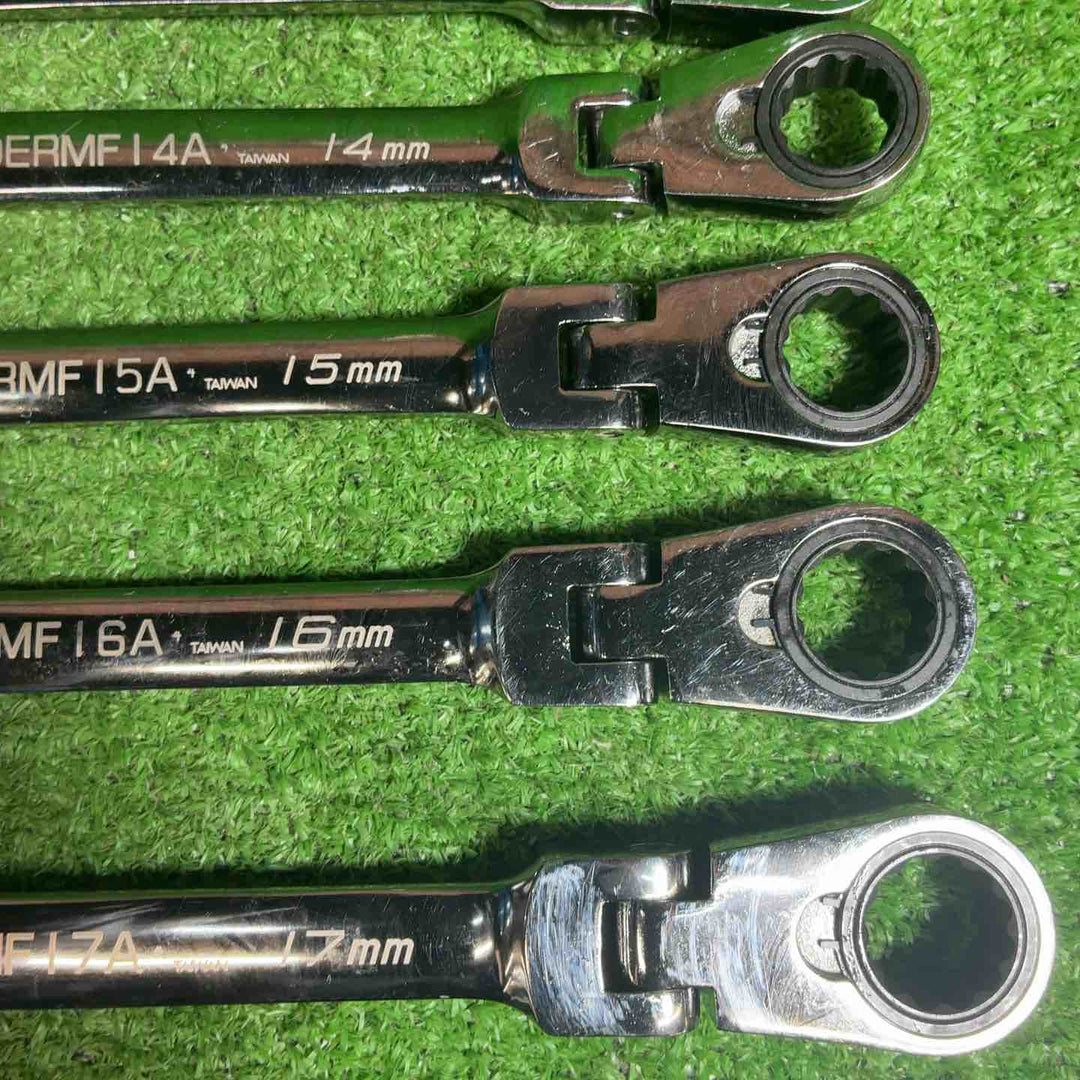 【中古品】Blue Point ブルーポイント BOERMF712A メガネラチェット セット　8mm-19mm【藤沢店】
