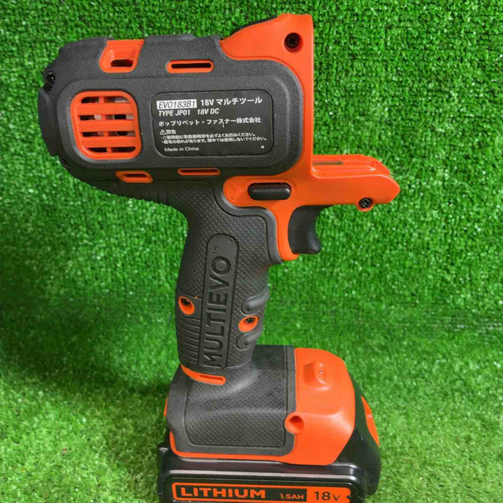 ブラックアンドデッカー(BLACK+DECKER) マルチツール 18V EBO183B1、コード式マルチツール EAC800、各種付属品【藤沢店】
