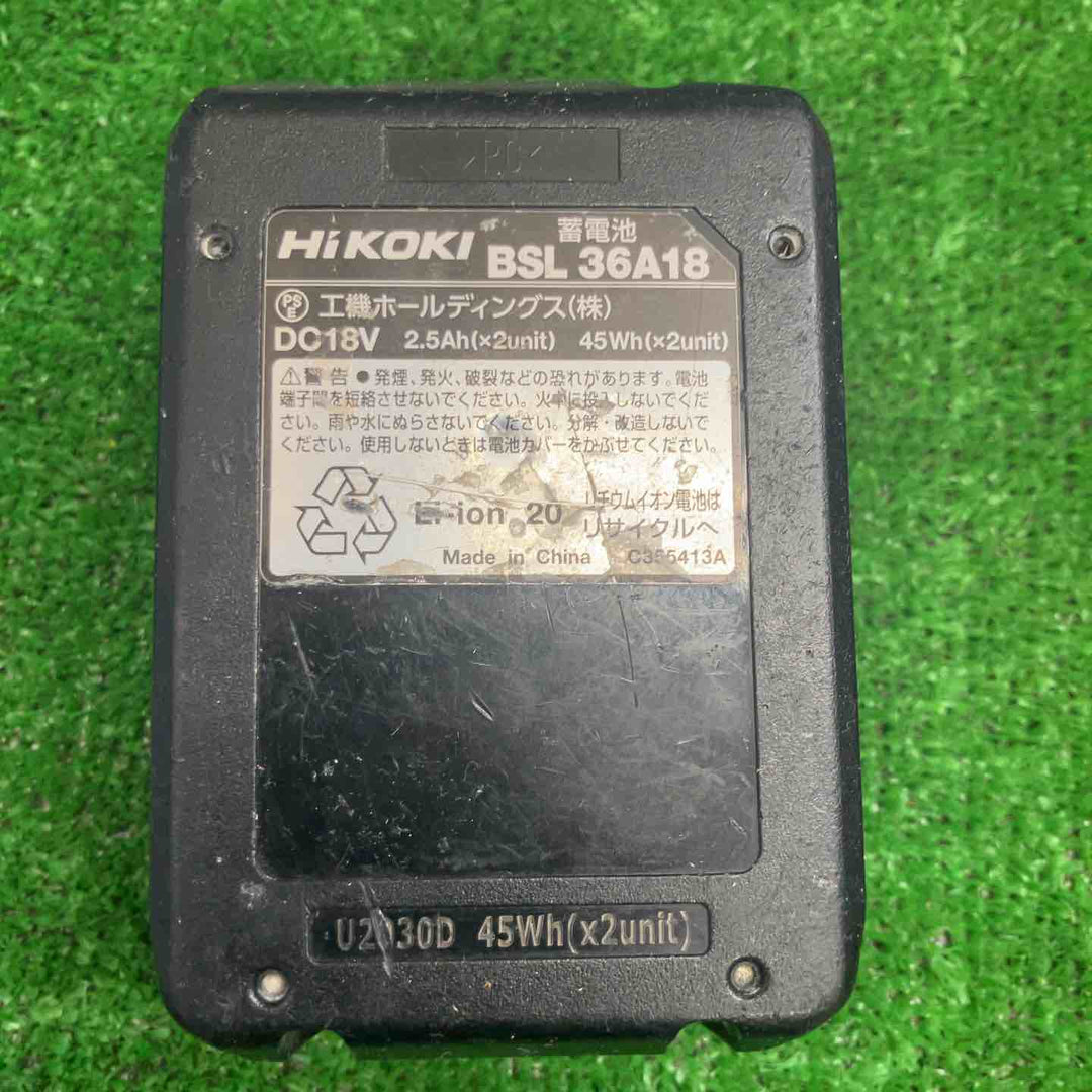 ★ハイコーキ(HIKOKI ※旧:日立工機) コードレス丸のこ C3606DA(SK)(NNB)【草加店】