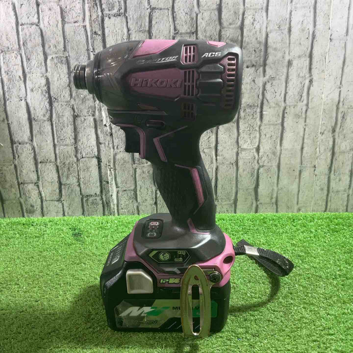 ★ハイコーキ(HIKOKI ※旧:日立工機) コードレスインパクトドライバー WH18DDL(2LSCK)(R) 動作確認済【川口店】