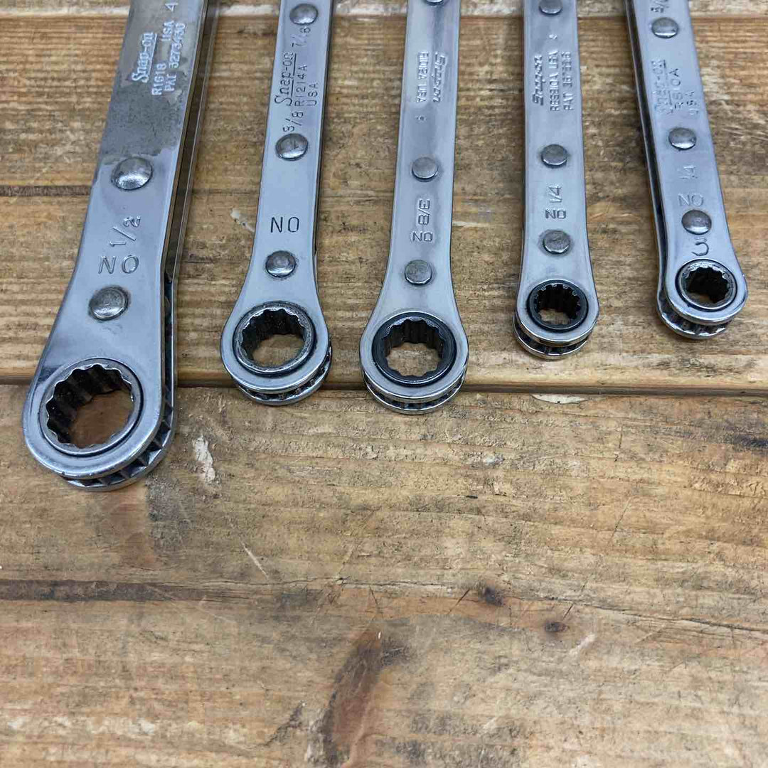 【中古品】 スナップオン(Snap-on) 板ラチェットまとめ R1618、R810A、R1012A、R1214A、RES810A 5個セット 【東大和店】
