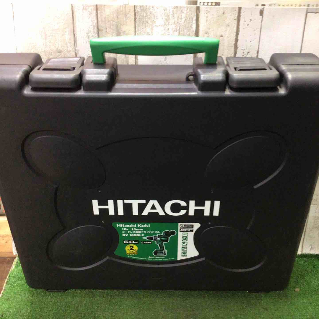 ★ハイコーキ(HIKOKI ※旧:日立工機) コードレス振動ドリルドライバー DV18DBL2(2LXPK)【町田店】