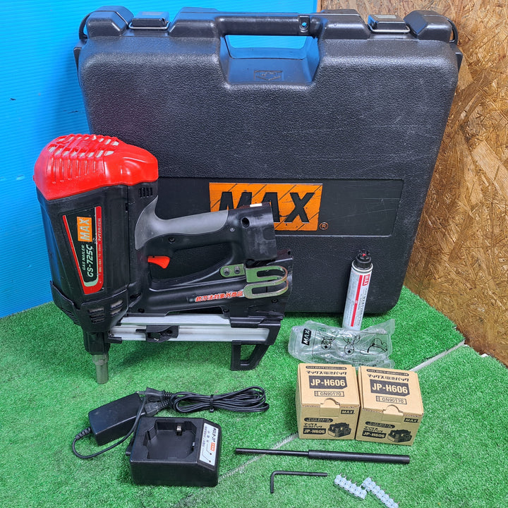 ◇マックス(MAX) コードレスガスネイラ GS-725C 新品バッテリー2個付き！【岩槻店】
