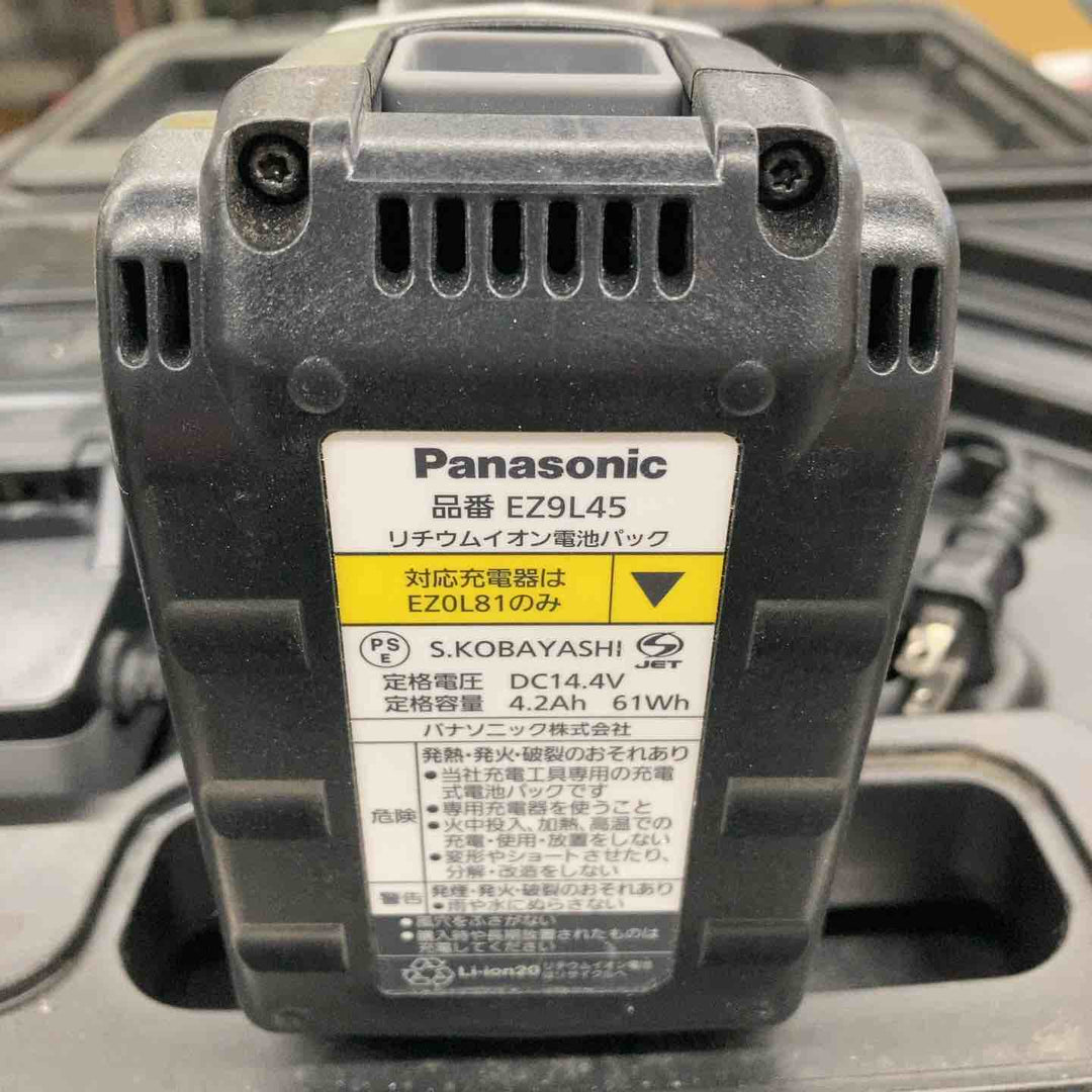 ◇パナソニック(Panasonic) コードレス角穴カッター EZ4543LS2S-B【戸田店】