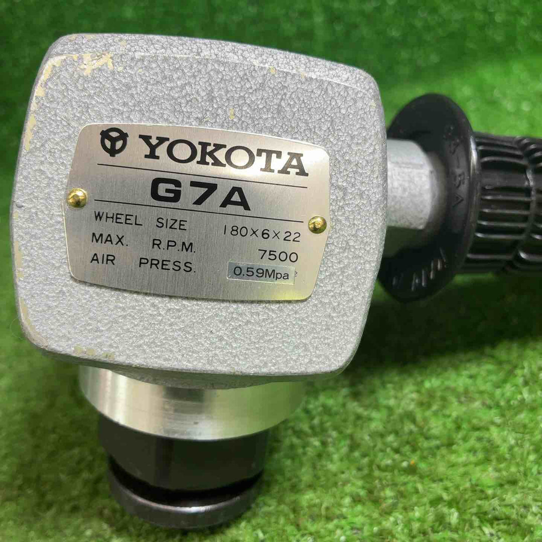 【中古品】ヨコタ工業(YOKOTA) 常圧ディスクグラインダ G7A アングルグラインダ 【藤沢店】