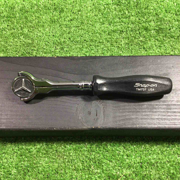 スナップオン(Snap-on) 1/4スイベルラチェットハンドル TM737 旧グリップ 【川口店】