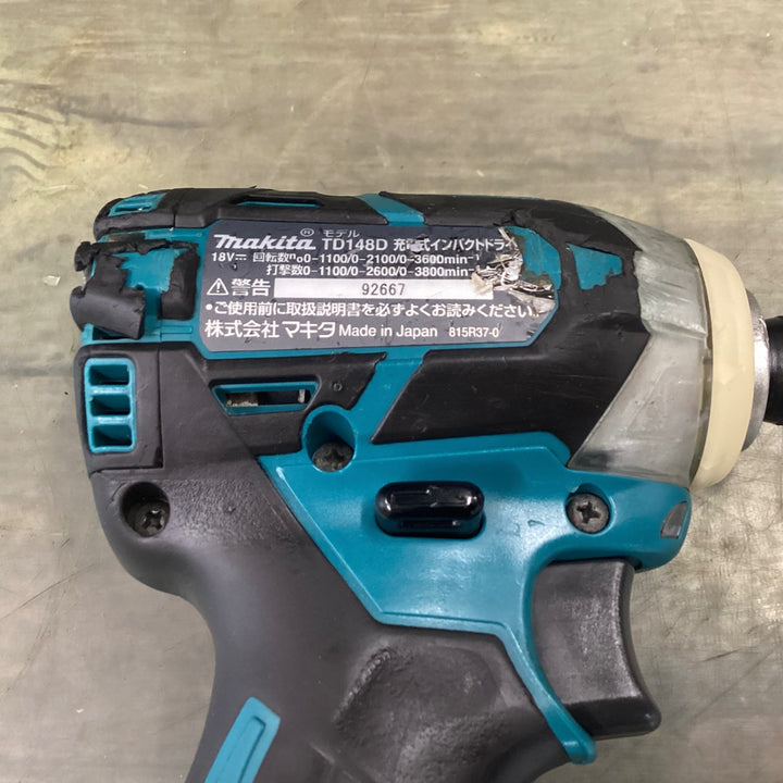 ★マキタ(makita) コードレスインパクトドライバー TD148DRTX 【東大和店】