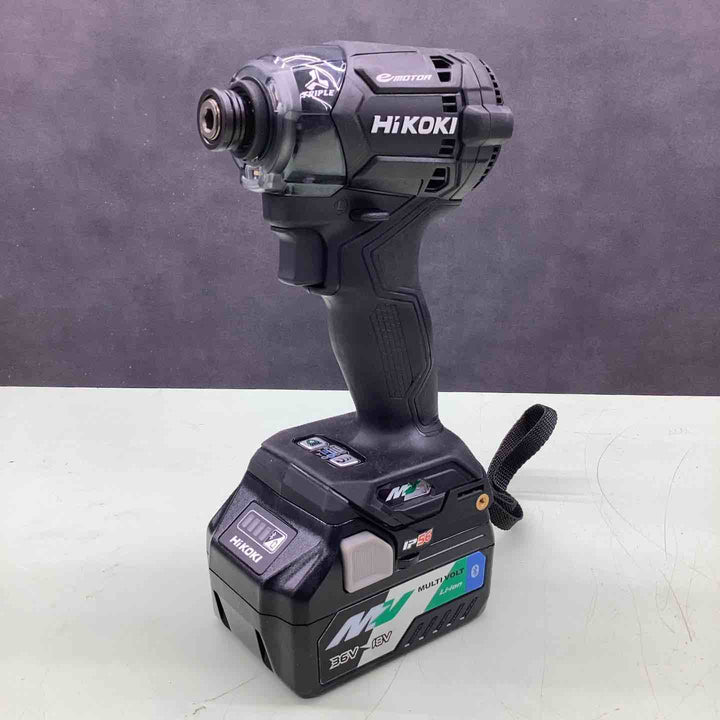 ☆ハイコーキ(HIKOKI ※旧:日立工機) コードレスインパクトドライバ WH36DC(2XPBS)【越谷店】