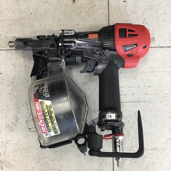 【中古品】◎メンテ済み◎ マックス/MAX 高圧エア釘打ち機 HN-50N3(D)-G 【鴻巣店】