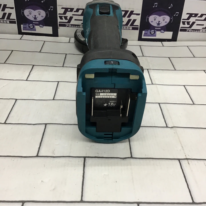 ★マキタ(makita) 100mmコードレスディスクグラインダ GA412DRGX【所沢店】