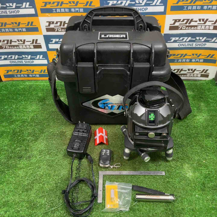 ◇レーザーテクノ グリーンレーザー墨出し器 CPX-1G フルライン電子整準【草加店】
