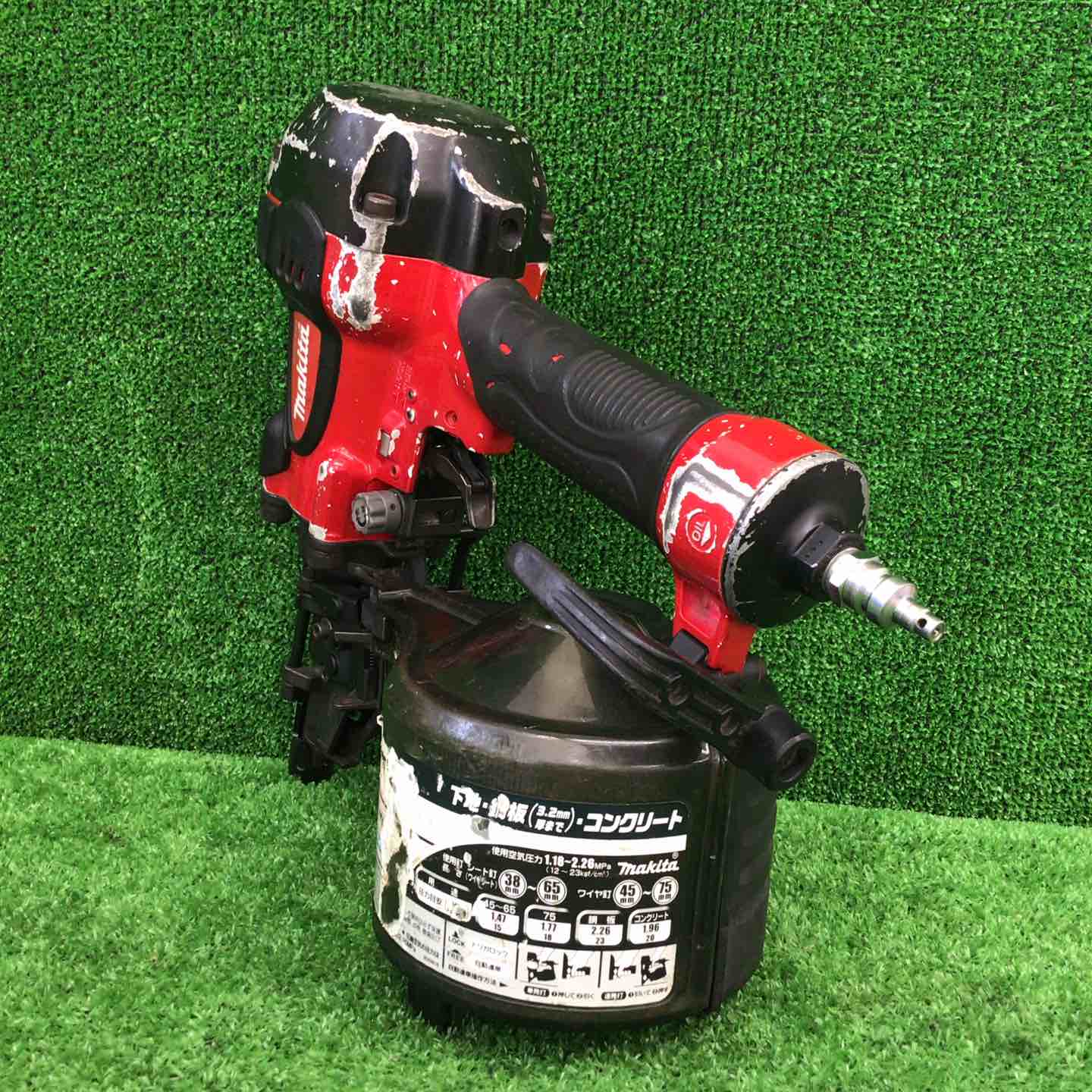 マキタ makita AN711H 高圧エア釘打機【野田愛宕店】【店頭取引限定】【中古】管理番号：ITV0WBL0IKDQ 現状品】 マキタ/makita 高圧エア釘打ち機 AN711H 【鴻巣店】 – アクト