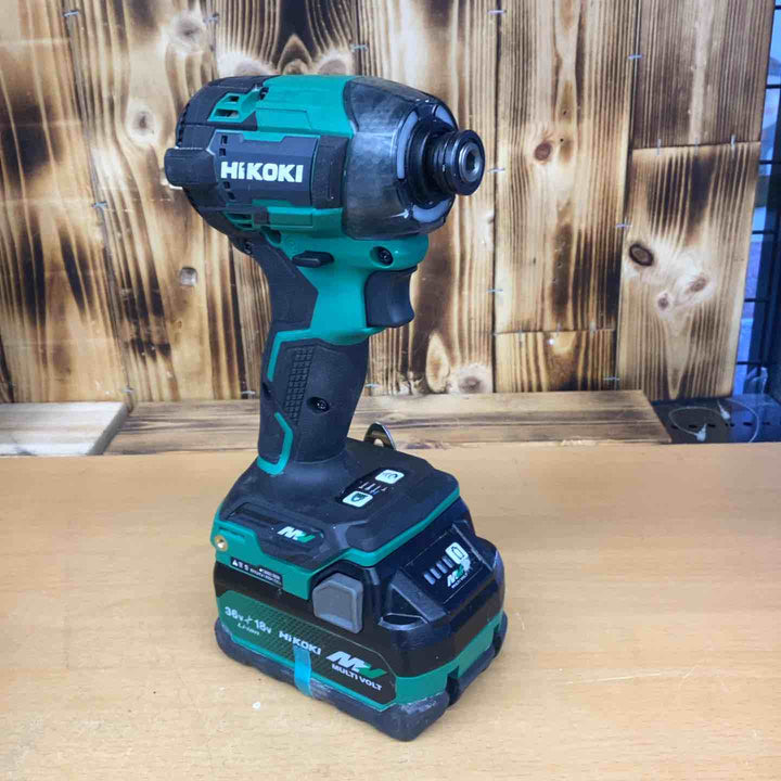 ★ハイコーキ(HIKOKI ※旧:日立工機) コードレスインパクトドライバ アグレッシブグリーン WH36DD(2XHLSZ)【越谷店】
