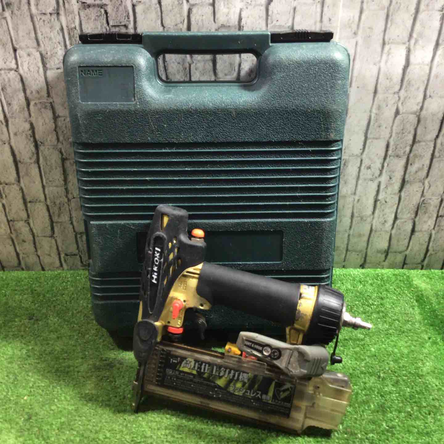 中古品】◇ハイコーキ(HIKOKI ※旧:日立工機) 高圧フィニッシュネイラ