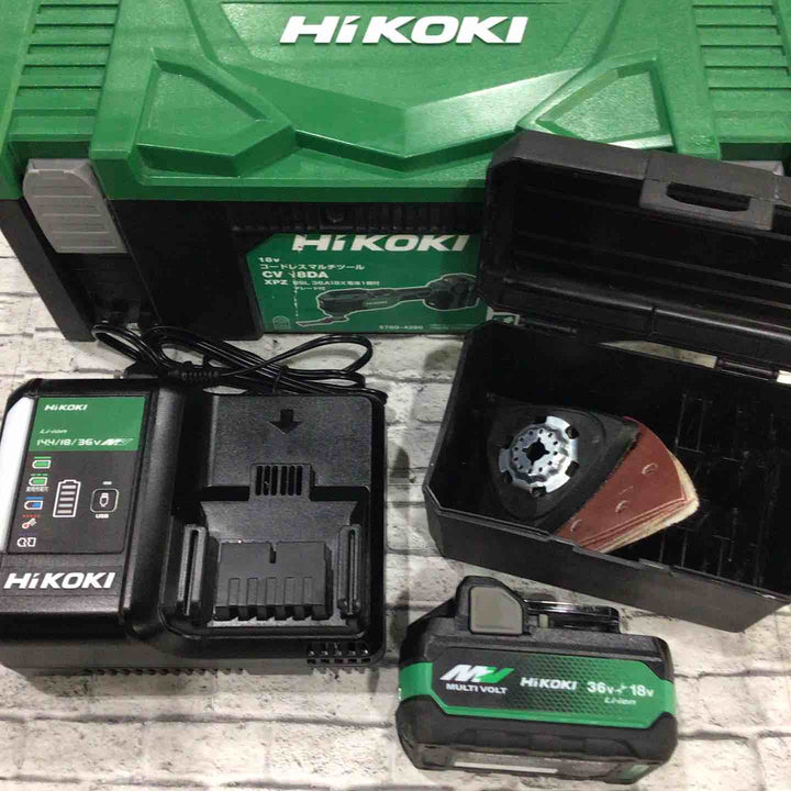 ★ハイコーキ(HIKOKI ※旧:日立工機) コードレスマルチツール CV18DA(XPZ)【川口店】