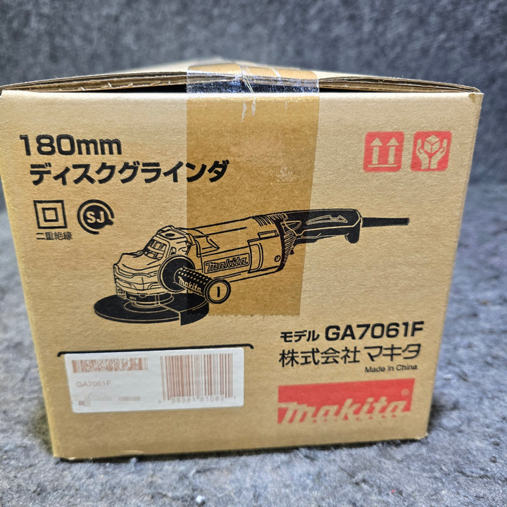 【未使用品・送料無料！】マキタ(makita) 180mm ディスクグラインダ GA7061F【桶川店】
