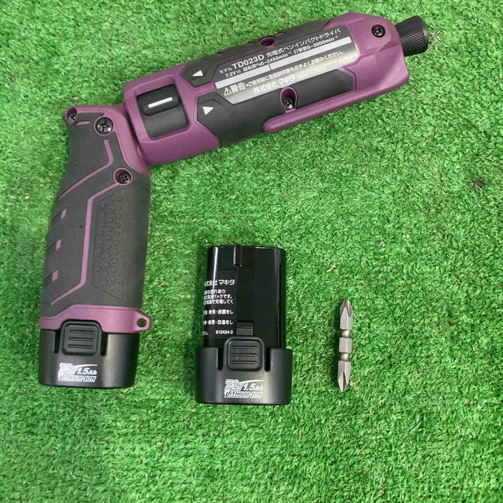 ★マキタ(makita) 7.2V コードレスペンインパクトドライバ TD023DHXAP【町田店】