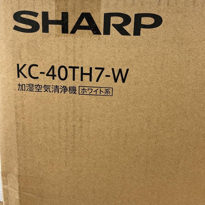 【店頭受取り限定】【未使用】SHARP シャープ 空気清浄機 KC-40TH7-W【電材館越谷店】
