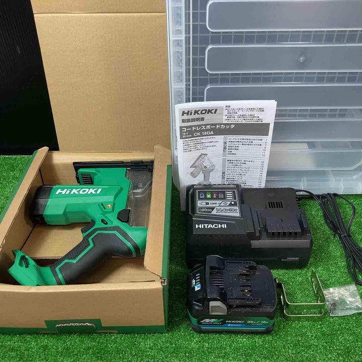 【美品】★ハイコーキ(HIKOKI ※旧:日立工機) コードレスボードカッター CK18DA(XPZ)【岩槻店】