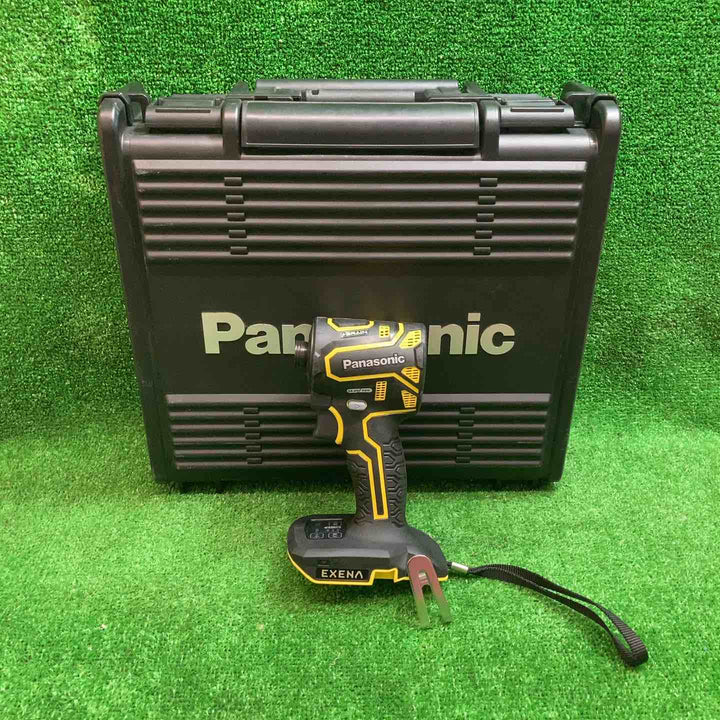 パナソニック/Panasonic 14.4V/18V 充電インパクトドライバー 黄 アタッチメント付 18V 5.0Ah EZ1PD1T1Y【川越店】