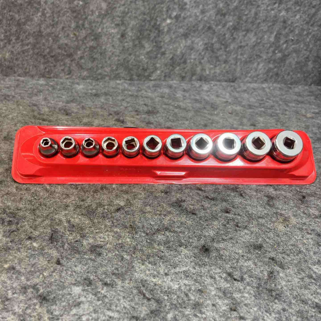 Snap-on(スナップオン) 3/8sq インチ ソケットセット11点 211FSY ※上フタなし 【桶川店】