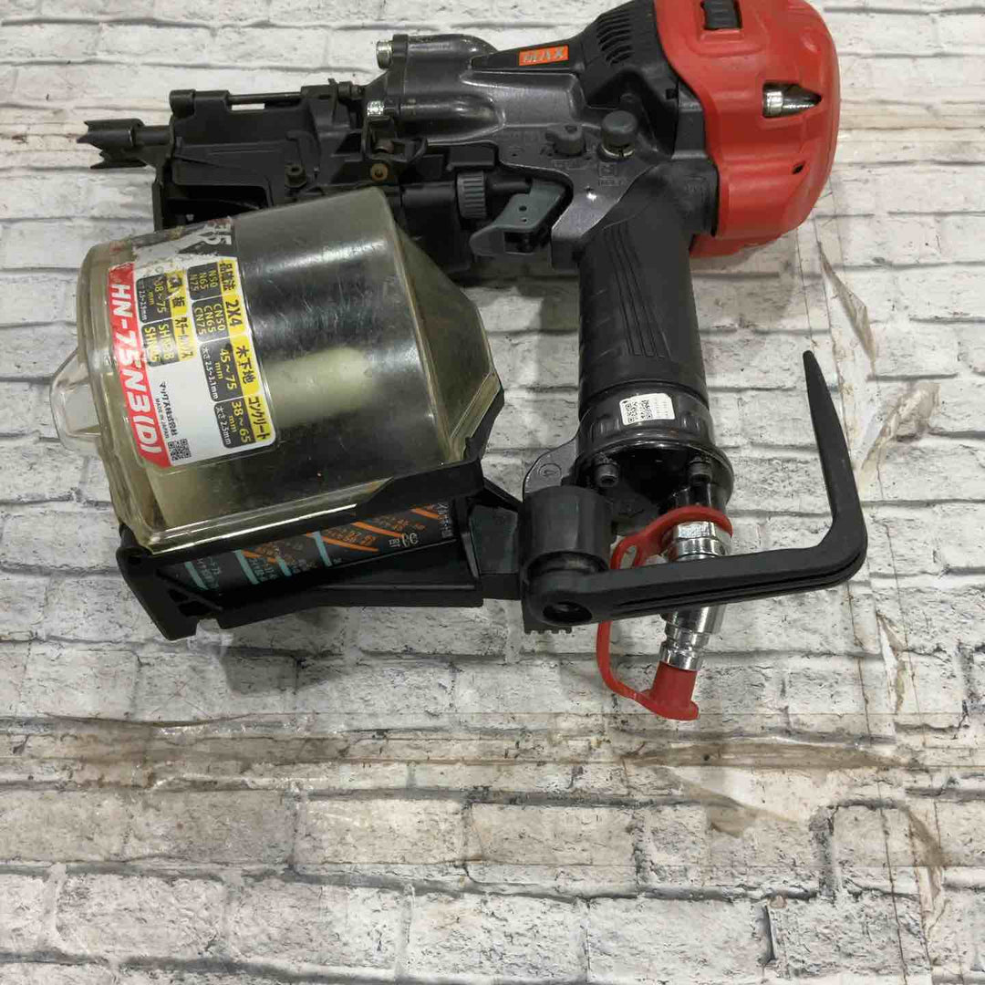 ★マックス(MAX) 高圧エア釘打ち機 HN-75N3(D)-G【川口店】