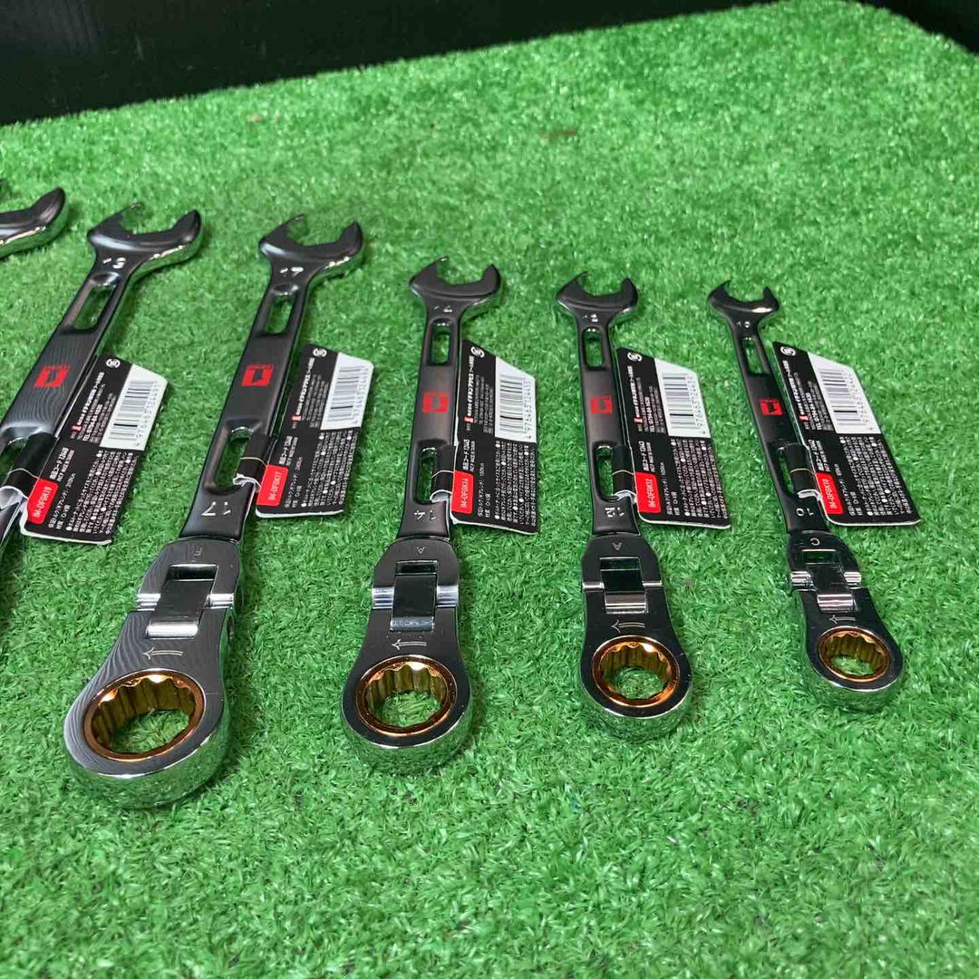 【未使用品(店頭展示品)】マストツール(musttool) ダブルフレキ 軽量ギアレンチ 24～10 計7本セット【岩槻店】