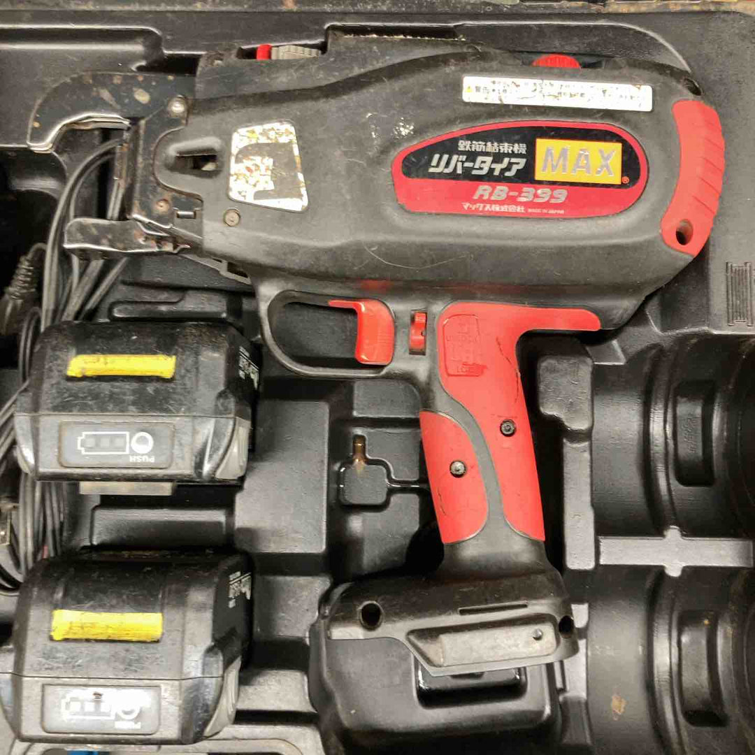 【現状品】★マックス(MAX) 鉄筋結束機 リバータイア RB-399-B2C【戸田店】