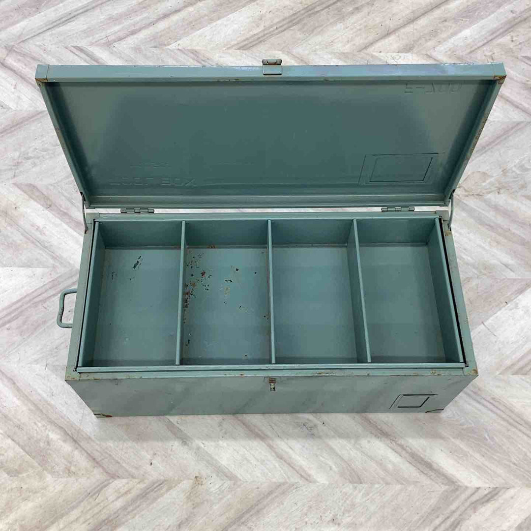 トラスコ ツールボックス 工具箱 F-700 中型車載用工具箱 中皿付 W700×D350×H285 TOOL BOX 配管/収納/荷台/TRUSCO【越谷店】