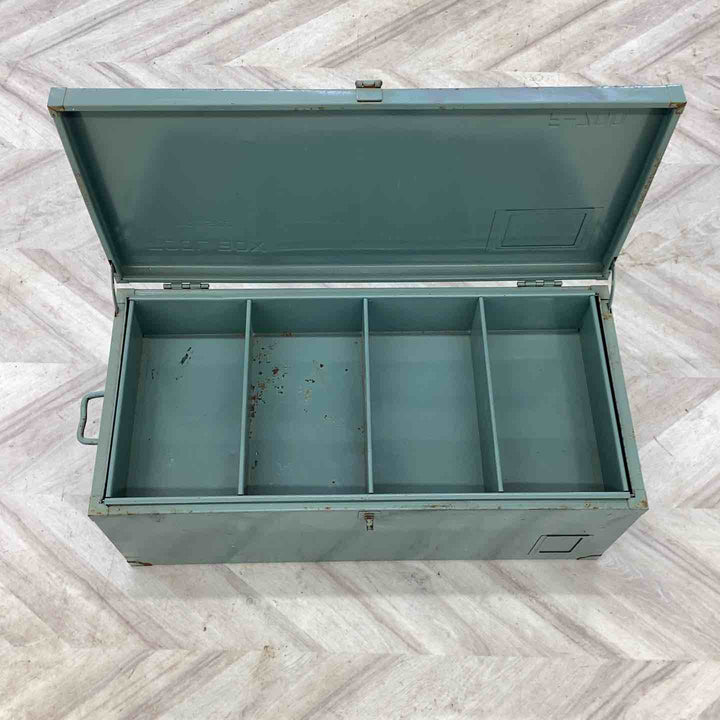 トラスコ ツールボックス 工具箱 F-700 中型車載用工具箱 中皿付 W700×D350×H285 TOOL BOX 配管/収納/荷台/TRUSCO【越谷店】