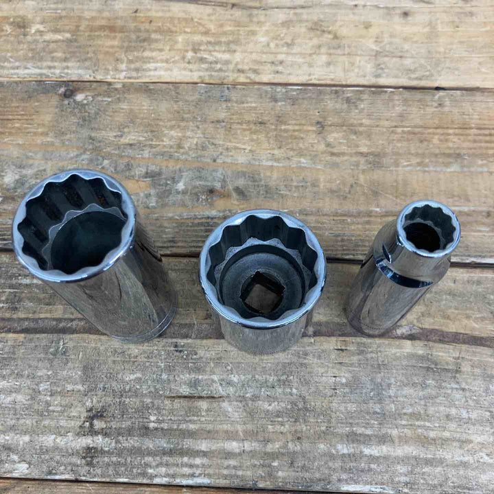 【中古品】 スナップオン(Snap-on) ソケットまとめ TWM13A SWM321など 計8個セット 1/2 ブランド ミリ インチ 【東大和店】