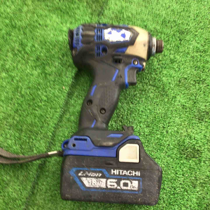 ◇ハイコーキ(HIKOKI ※旧:日立工機) コードレスインパクトドライバー WH18DDL2(NN)(SB) ソリッドブルー【桶川店】