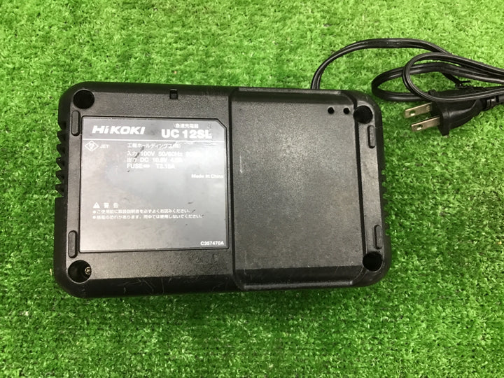 ◇ハイコーキ(HIKOKI ※旧:日立工機) 急速充電器 10.8V UC12SL【富山店】◇レジ