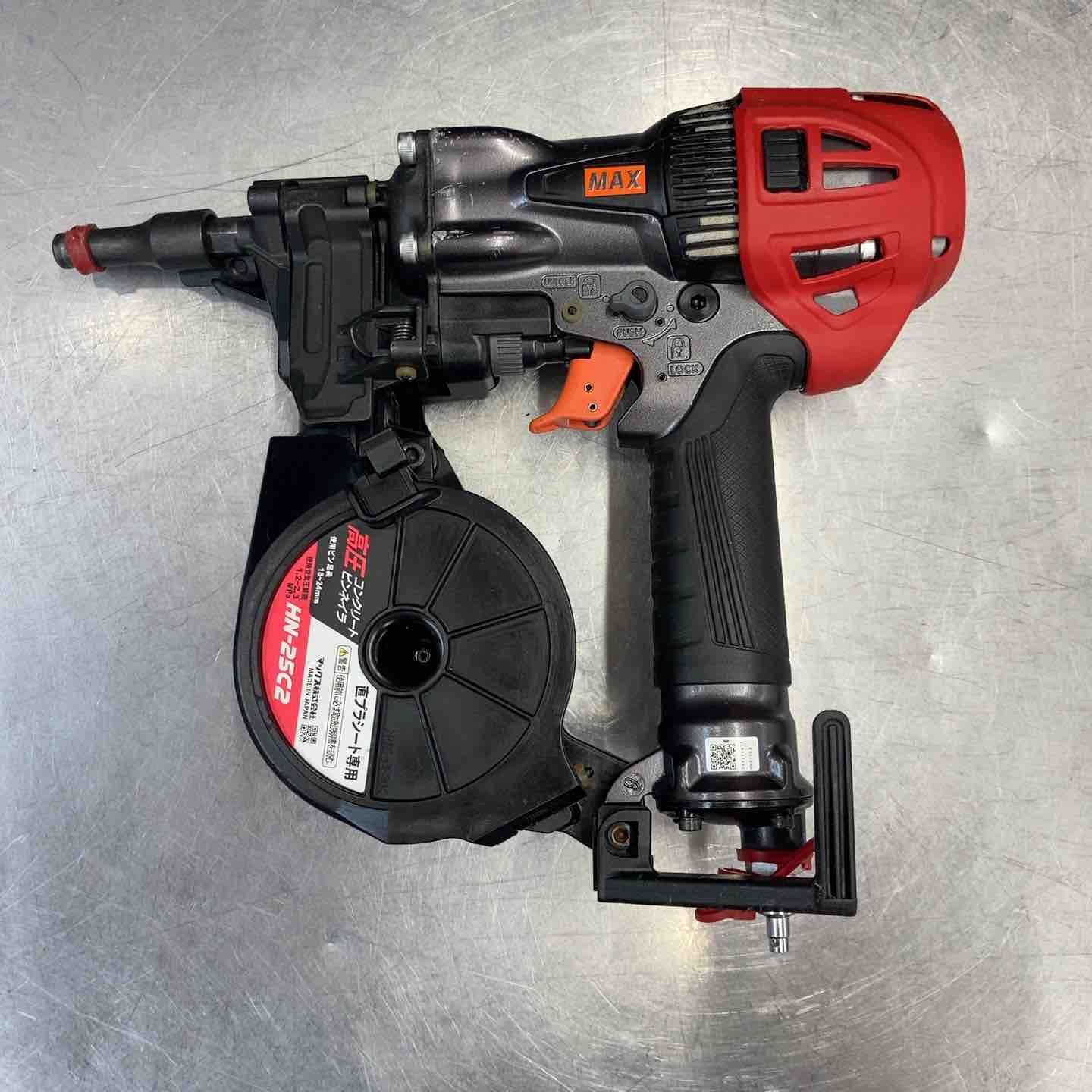 中古品】 ☆マックス(MAX) 高圧コンクリートピンネイラ HN-25C2 【東大