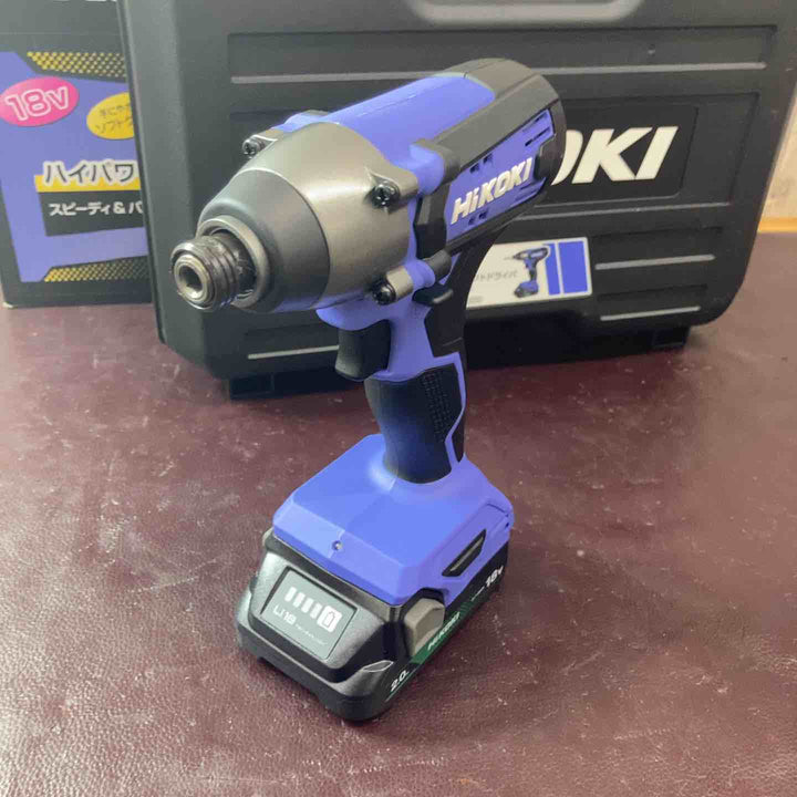 【中古美品】 HiKOKI(ハイコーキ) 18V コードレスインパクトドライバ 高トルクタイプ FWH18DF(2BG) 【東大和店】