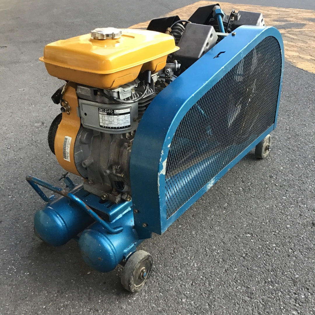【中古・店頭受取り限定】 アネスト岩田 IWATA 3馬力 エンジンコンプレッサ SUE-222PB 【桶川店】