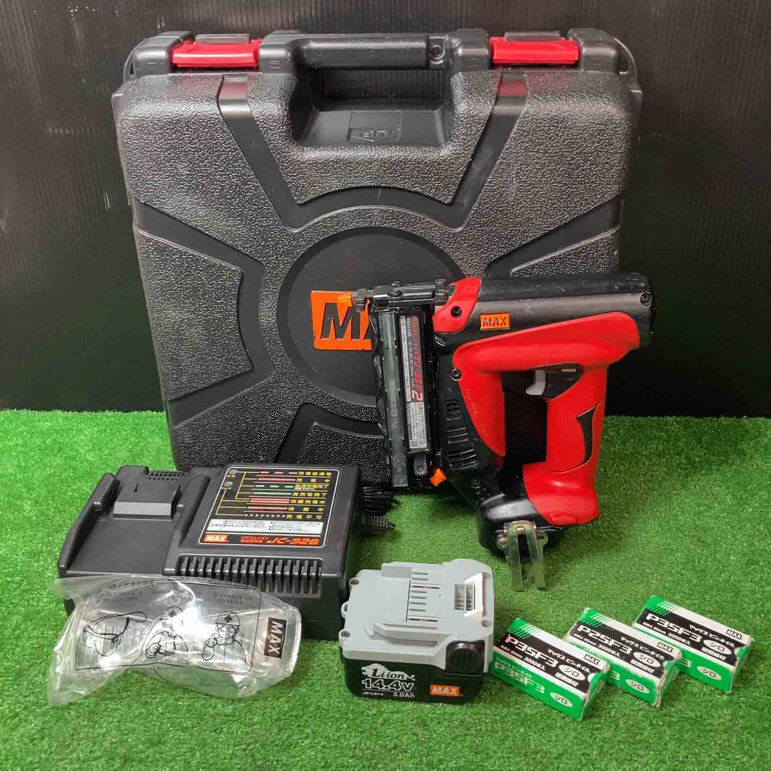 ◇マックス(MAX) コードレスピンネイラ TJ-35P2-BC/40A【岩槻店】