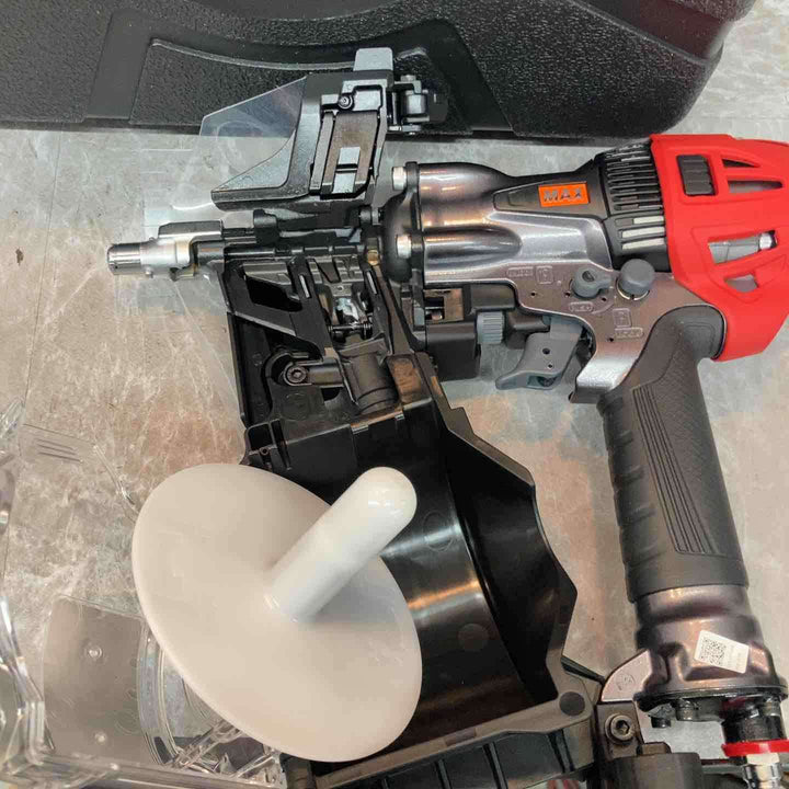 マックス(MAX) 高圧エア釘打ち機 HN-65FW1(アタッチメントV付) 型枠用モデル【岩槻店】