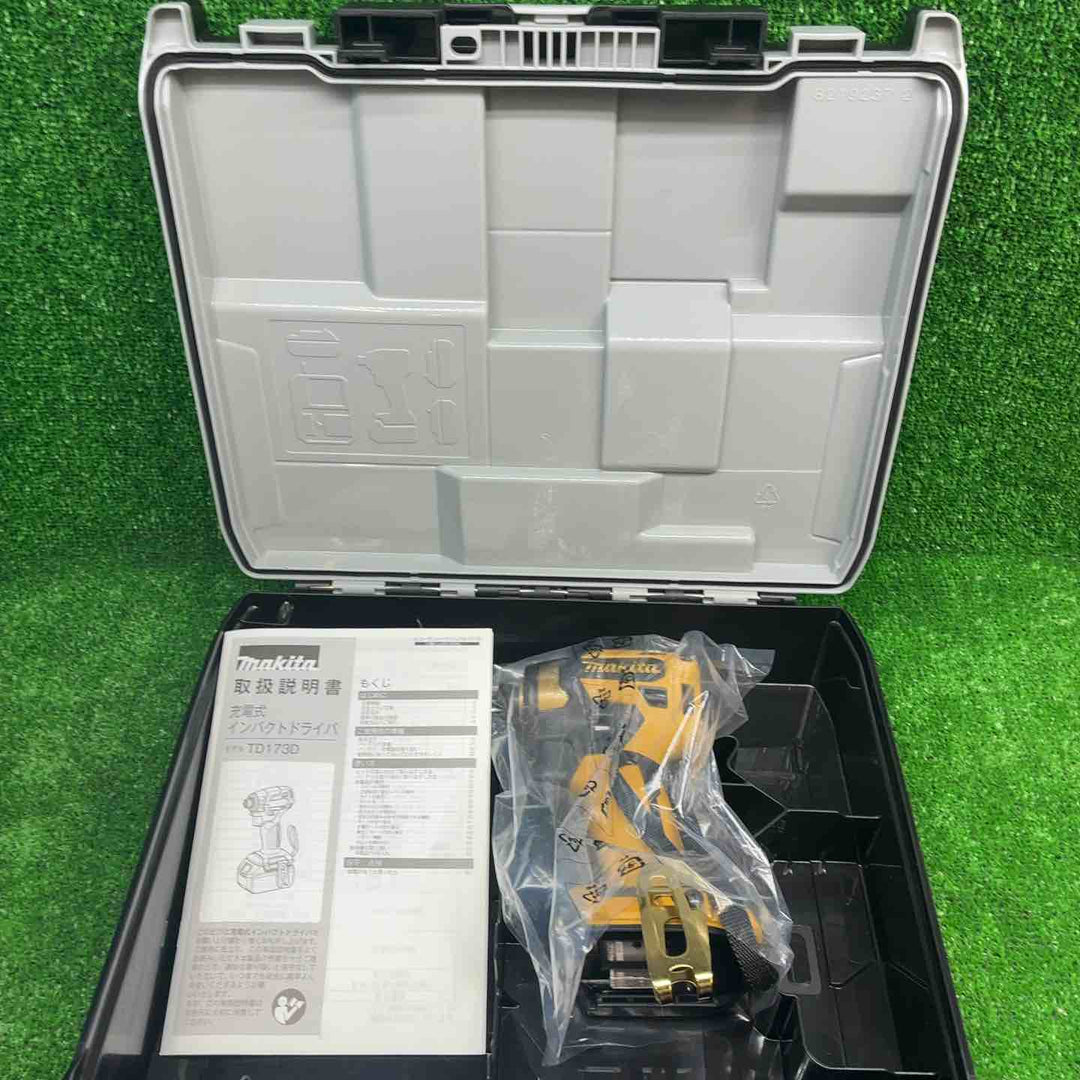 【本体＋ケースのみ】マキタ(makita) コードレスインパクトドライバー TD173DGXPY LTX20周年限定色 プレミアムイエロー【藤沢店】