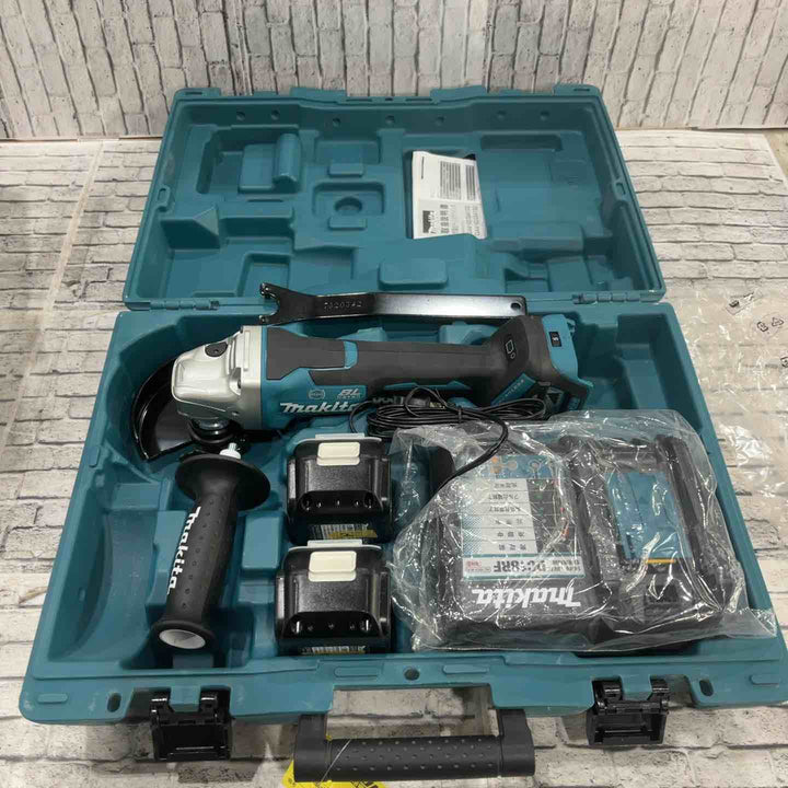 ★マキタ(makita) 125mmコードレスディスクグラインダ GA518DRGX【川口店】