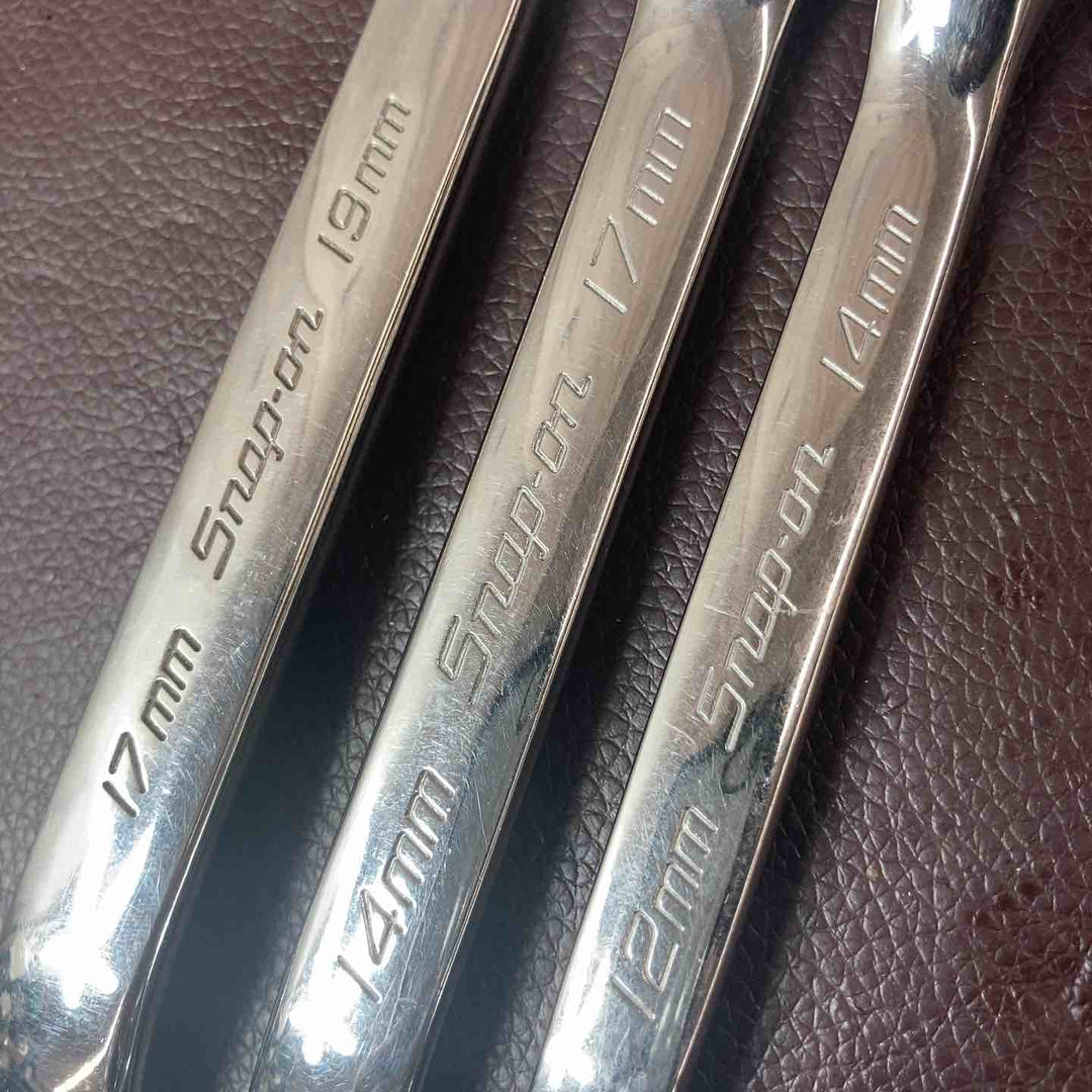 【中古品】 スナップオン(Snap-on) ショートメガネレンチ XSM810～XSM1417、XSM1719A 計6本 まとめ 【東大和店】