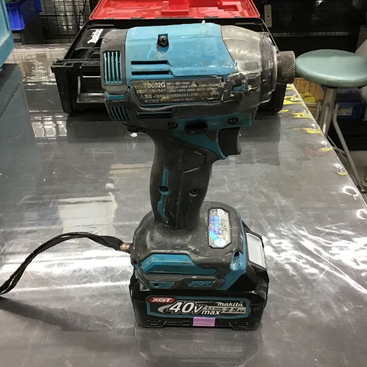 【中古品】★マキタ(makita) 40V コードレスインパクトドライバー TD002GRDX 【戸田店】